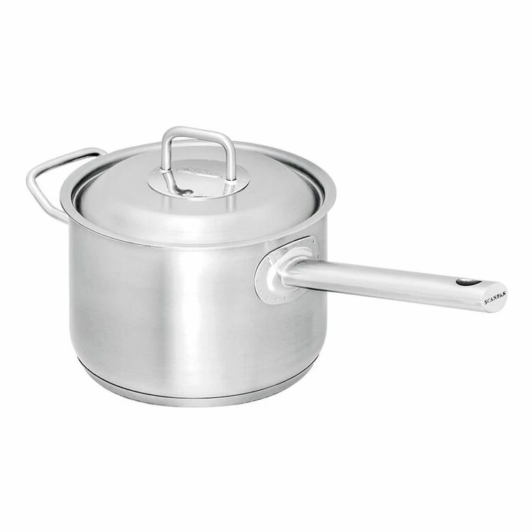 SCANPAN Commercial Stainless Steel Saucepan 18cm 1 SCANPAN Commercial Stainless Steel Saucepan 18cm