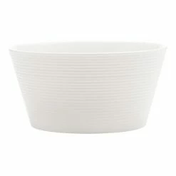 Casa Domani Casual White Evolve Conical Bowl 12.5cm