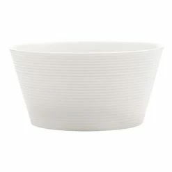 Casa Domani Casual White Evolve Conical Bowl 15cm