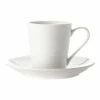 Casa Domani Casual White Evolve Demi Cup And Saucer 90mL