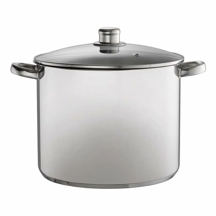 Davis & Waddell Essentials Stainless Steel Stockpot 13L 1 Davis & Waddell Essentials Stainless Steel Stockpot 13L