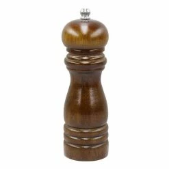 Chef Inox Como Dark Wood Salt And Pepper Mill 16.5cm