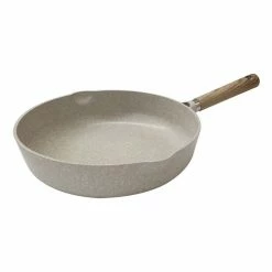 Smith & Nobel White Grey Granite Diecast Fry Pan 28cm