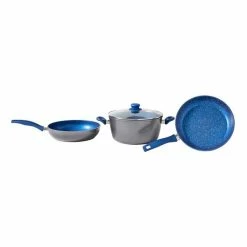Bluestone Non-Stick 4 Piece Cook Set 28cm