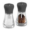 Cole & Mason Black Soft Touch Salt & Pepper Set