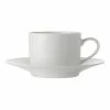 Maxwell & Williams White Basics Straight Cup And Saucer 250mL