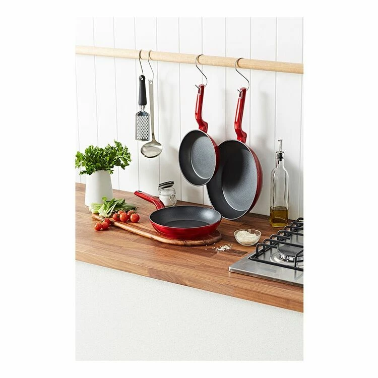 Bergner Blaze Red Frypan 28cm 1 Bergner Blaze Red Frypan 28cm