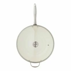 Smith & Nobel Lightweight Cast Iron Wok 34cm Red