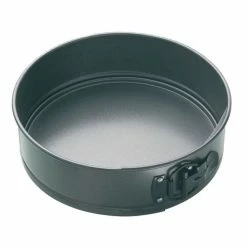 Smith & Nobel 25 X 6 Cm Springform Round Cake Pan Black