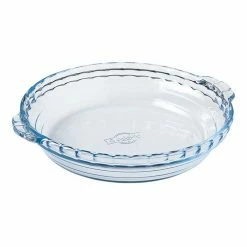 O'Cuisine Glass Pie Dish With Handles 1.3L