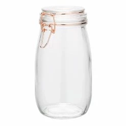 Heirloom Goods Glass Cliptop Canister 1440mL
