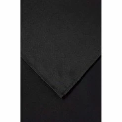 Just Home Cuisine Tablecloth Black 150 X 260 Cm