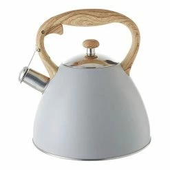 Smith & Nobel Conical Stainless Steel Kettle 2.3L Grey