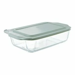 Pyrex 3L Rectangle Deep Dish With Lid
