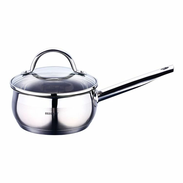Bergner Gourmet Stainless Steel Induction Saucepan 20cm 1 Bergner Gourmet Stainless Steel Induction Saucepan 20cm