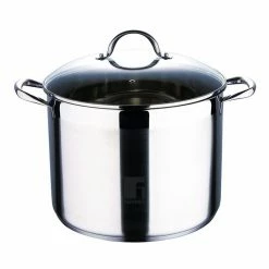 Bergner Gourmet Stainless Steel Induction Stockpot 16L