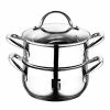 Bergner 3 Piece Gourmet Stainless Steel Induction Steamset 2.2L