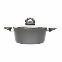 BIALETTI Piu Gusto Grey Casserole 24cm