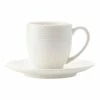 Casa Domani Casual White Evolve Demi Cup And Saucer 100mL