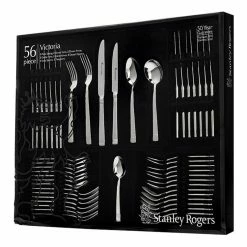 Stanley Rogers Victoria 18/10 56-Piece Cutlery Set -Kitchen & Dining Sales SP 602459