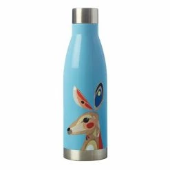 Maxwell & Williams Pete Cromer Double Wall Bottle 500mL Kangaroo