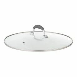 Davis & Waddell Glass Lid With Silicone Handle 30cm