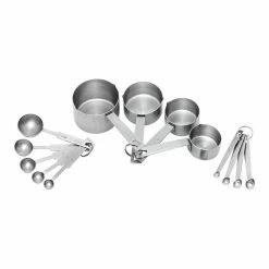 Avanti Bakers Stainless Steel Measuring Set