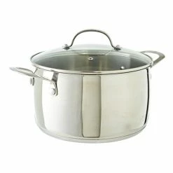 Swiss Diamond Premium Steel Stockpot With Lid 24 X 13.5 Cm
