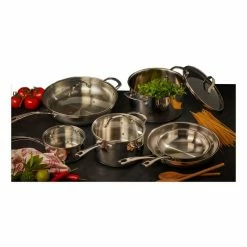 Swiss Diamond Premium Steel 6-Piece Cookset