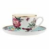 Ashdene Jardin Peony Cup + Saucer 250mL