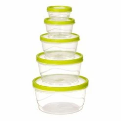 Smith & Nobel 5-Piece Nest Food Storage Round