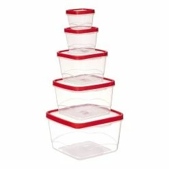 Smith & Nobel 5-Piece Nest Food Storage Square