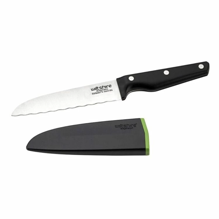 Wiltshire Staysharp Triple Rivet Multi-Purpose Utility Knife 15cm 1 Wiltshire Staysharp Triple Rivet Multi-Purpose Utility Knife 15cm