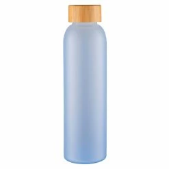 Avanti Velvet Glass Bottle 550ml Blue