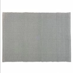 Just Home Ribbed Placemat Grey