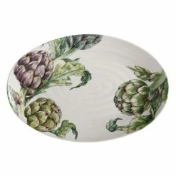 Casa Domani Carciofi Oval Platter 38 X 26 Cm