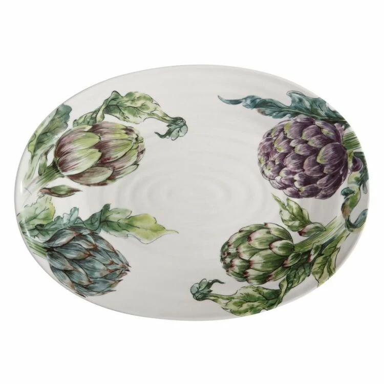 Casa Domani Carciofi Oval Platter 45 X 33 Cm 1 Casa Domani Carciofi Oval Platter 45 X 33 Cm