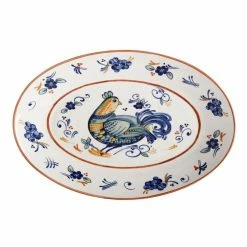 Casa Domani Gallo Oval Platter 38 X 26 Cm