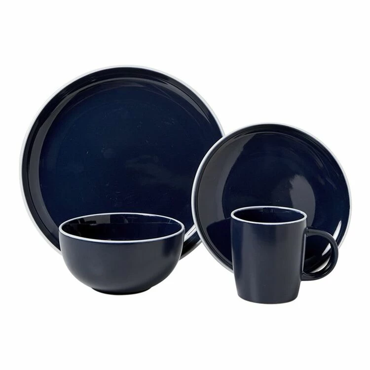 Soren Aurora 16-Piece Dinner Set Navy 1 Soren Aurora 16-Piece Dinner Set Navy