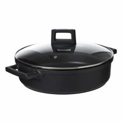 Smith & Nobel Camden Die Cast Aluminium Chefs Pan 28cm