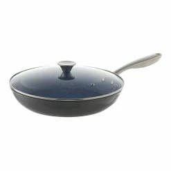 Bluestone Elite Aluminium Sautepan With Lid 30cm