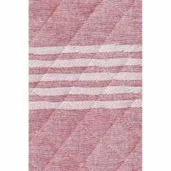 Smith & Nobel Nord 2 Pack Oven Mitt Red 18 X 32 Cm