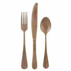 Chyka Home Amayla 42-Piece Cutlery Set Copper