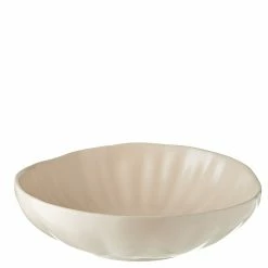 Chyka Home Lotus 20cm Soup Plate Matte Apricot