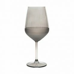 Art Craft Matte 4 Piece Wine Glass Set 490mL Smoke