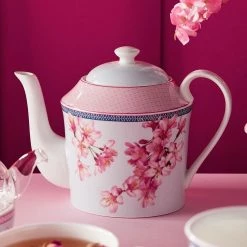 Ashdene Cherry Blossom 600mL Infuser Teapot