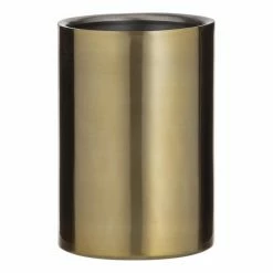 Amalfi Harlequin Wine Cooler Gold 12x12x18cm