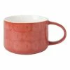 Maxwell & Williams Crest 500ml Jumbo Mug Terracotta